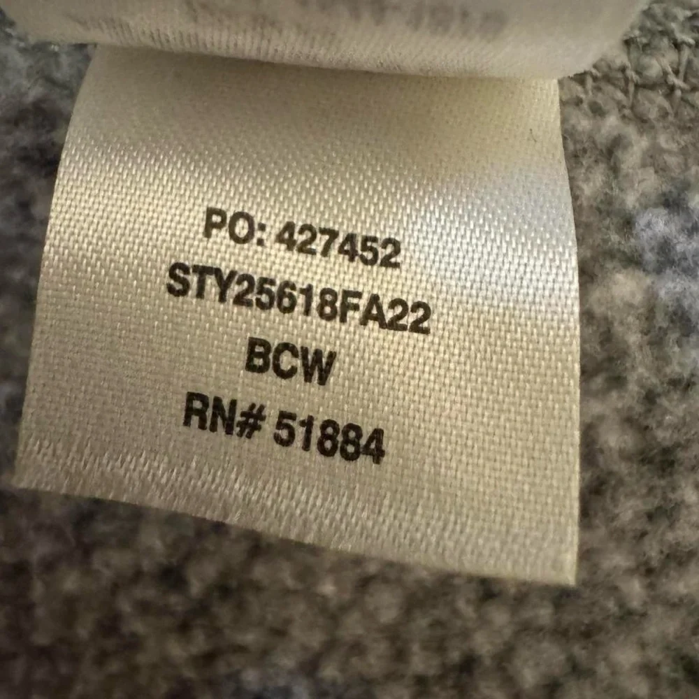 Patagonia Women’s Better Sweater 1/4 Zip Fleece Pullover - Birch White - Picture 9 of 11